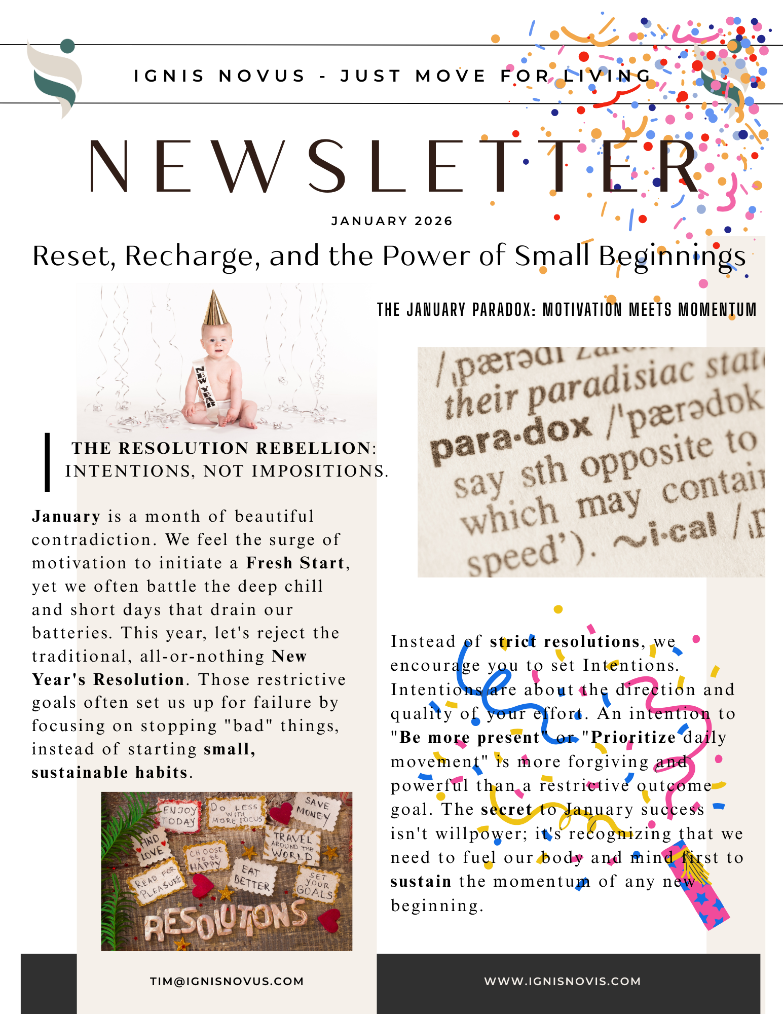 January 2026 newsletter preview