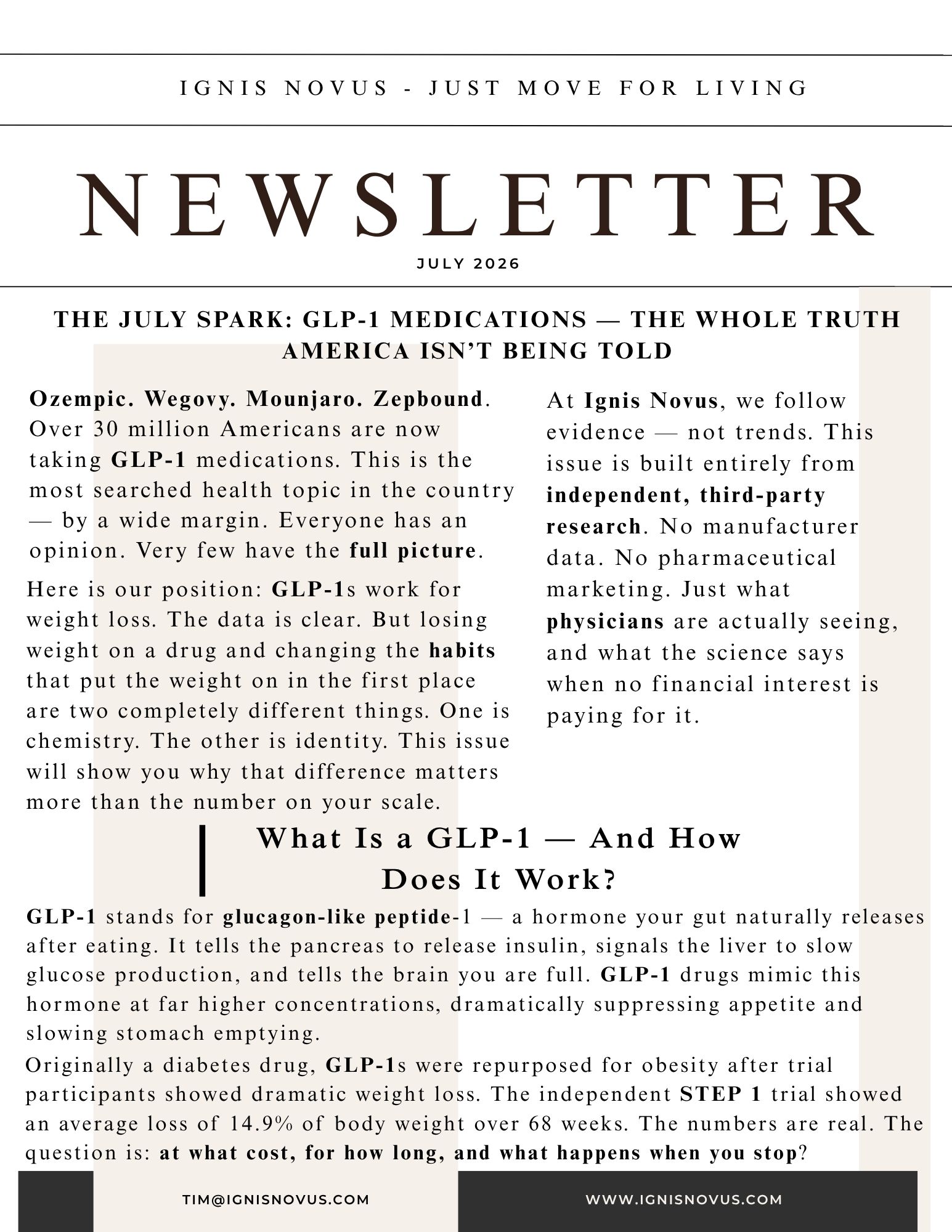July 2026 newsletter preview
