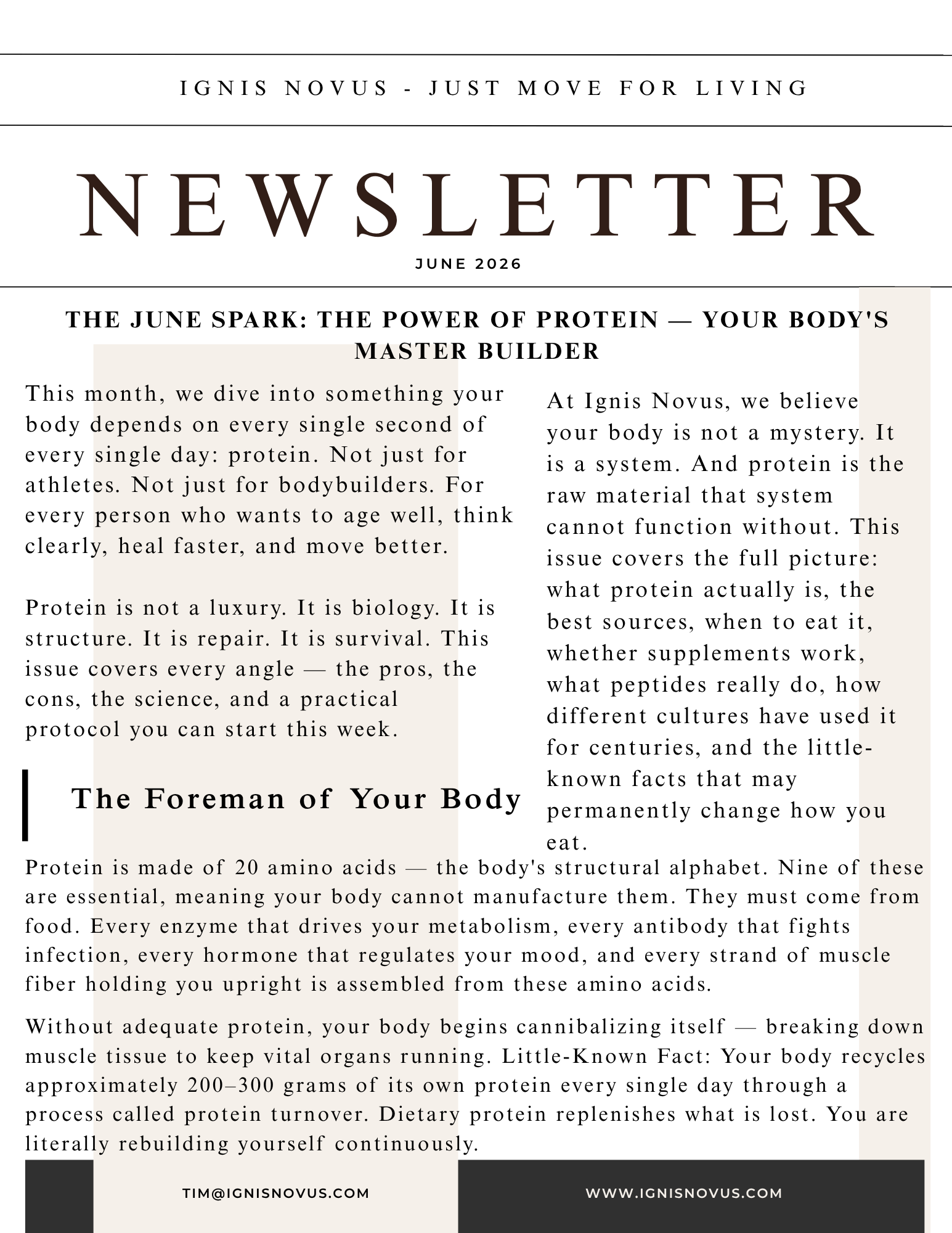 June 2026 newsletter preview