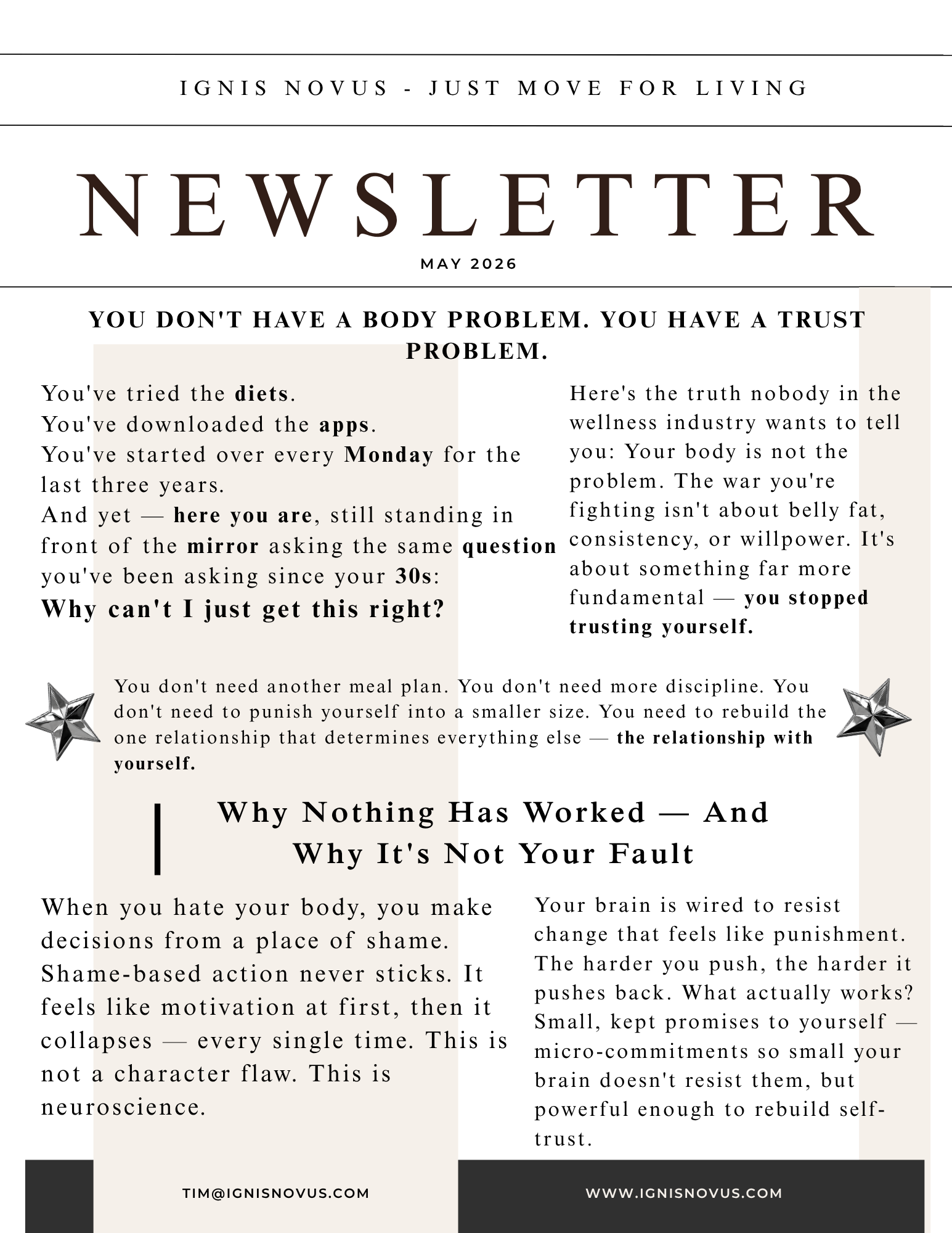 May 2026 newsletter preview